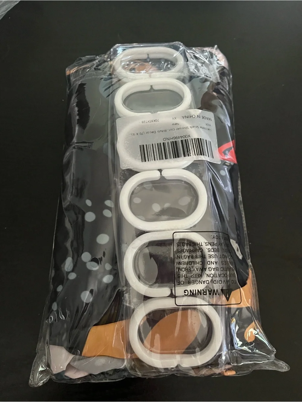 Ocean Animals Shower Curtain with Rings